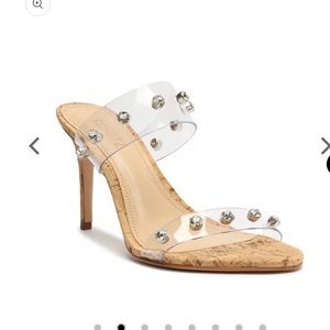 Beige heels